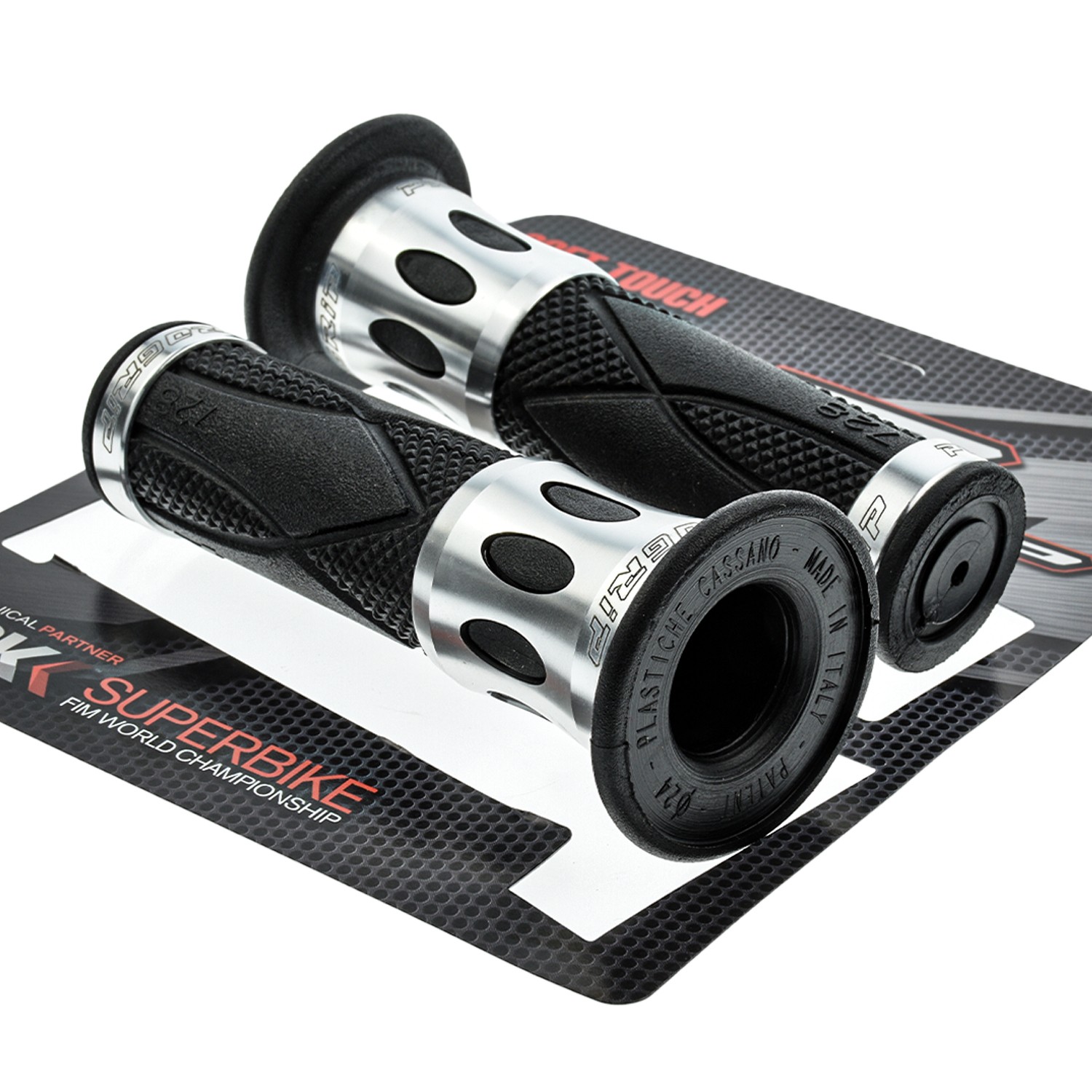 Lenkergriffe ALU SILBER Griffe für Suzuki GSF 1250 Bandit GSF 650 GSF 600 RF 600