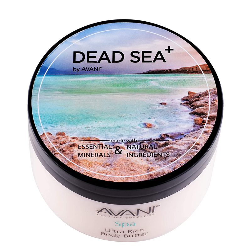 Avani Ultra Rich Body Butter - Dead Sea Salt, Aloe Vera, Vitamin E, Shea, Jojoba