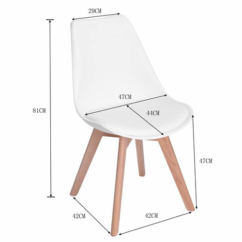 Esstisch mit 4 Stühlen Küchentisch Esszimmertisch Retro Tulip Essstühle