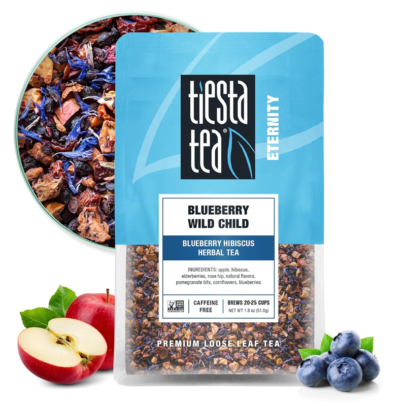 Blueberry Wild Child Blueberry Hibiscus Herbal Tea 1.8oz