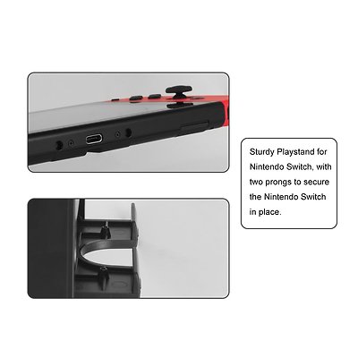 Nintendo Switch NS Standfuß Halter Stand Ladestation Spiel Ständer Halterung DE