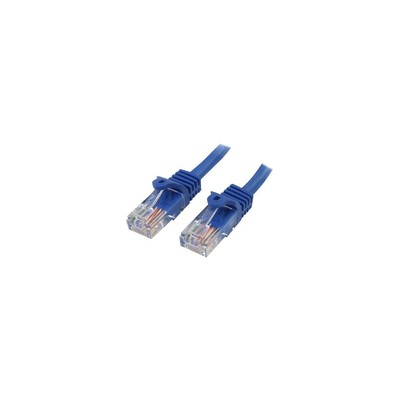 StarTech RJ45PATCH6 Cat5e Patch Cable with Snagless RJ45 Connectors 6ft Blue