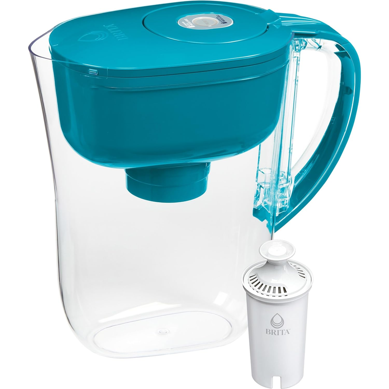 Brita Water Filter Pitcher for Tap and Drinking Water with 1