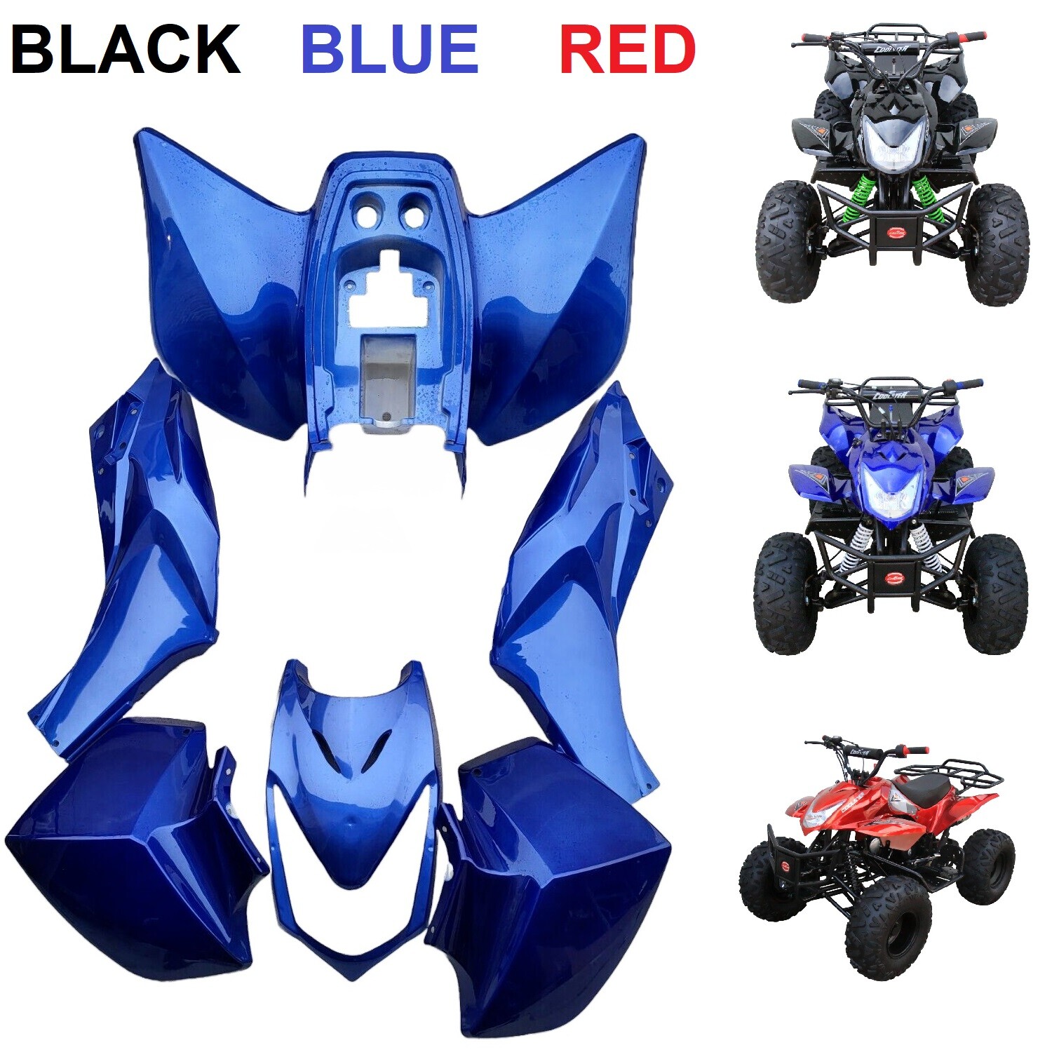 ATV Plastic Body Panels Fenders Taotao ATA110H Coolster ATV ATV Plastic Body Panels Fenders Taotao ATA110H Coolster ATV