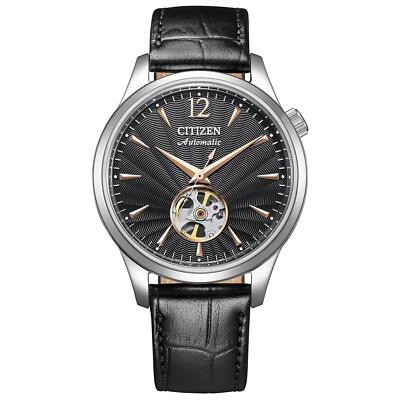Pre-owned Citizen Collection Nh9131-14e Mechanical Automatic Skeleton Men Watch