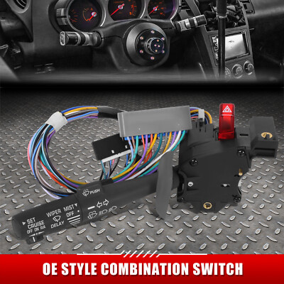 Для 00-03 Astro Safari Круиз-контроль H/L С регулировкой яркости Сигнала поворота Комбинированный переключатель