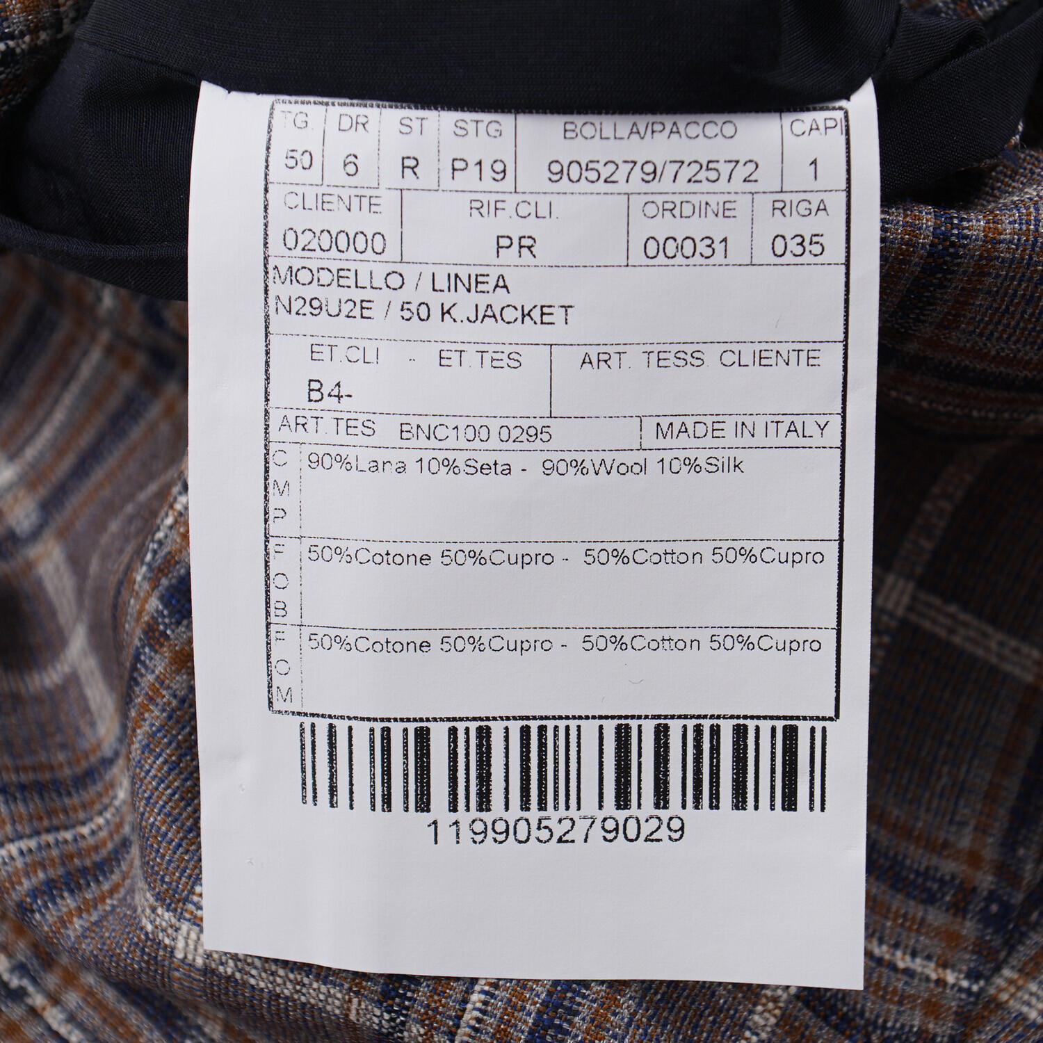 Pre-owned Boglioli Soft-constructed Lightweight Wool-silk 'k Jacket' Suit 40r (eu 50) In Brown