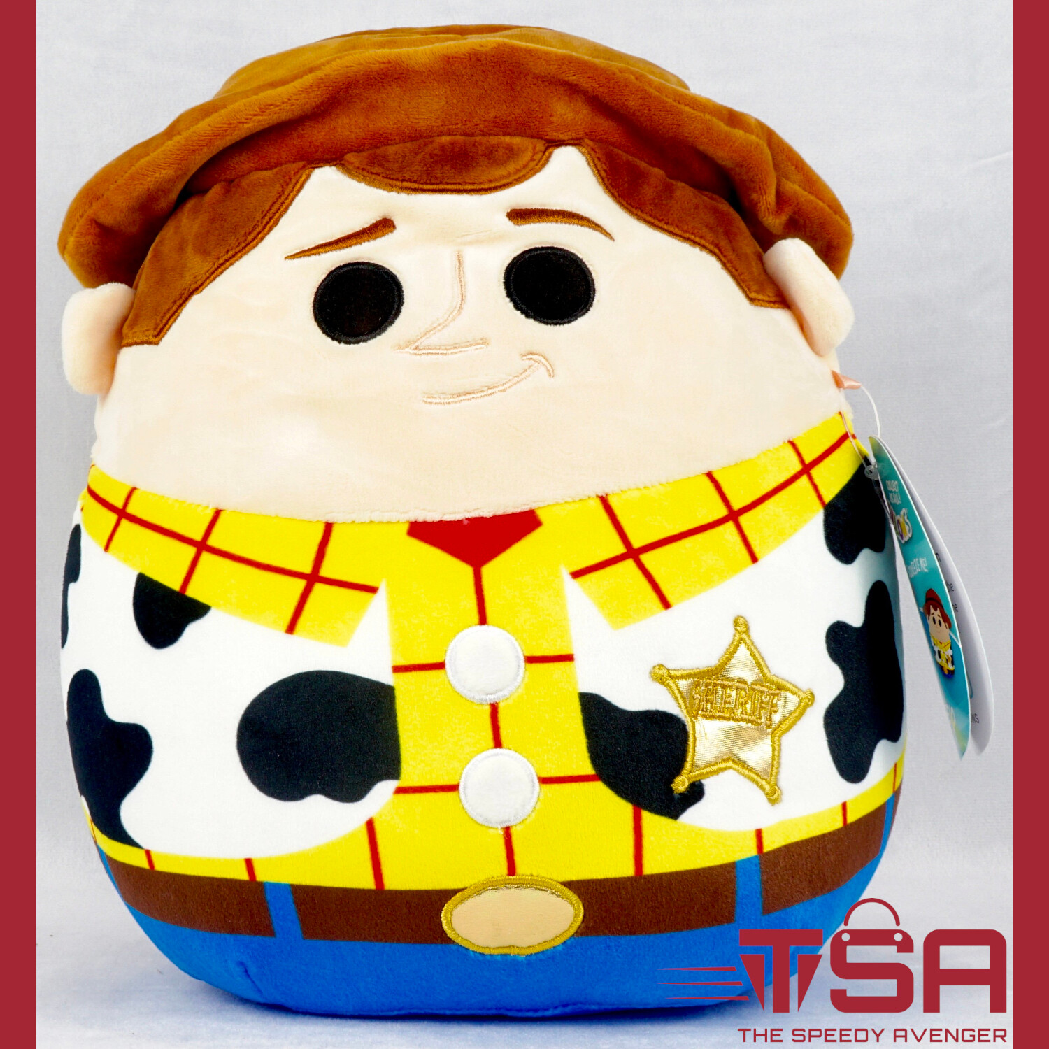 NWT‼️ Squishmallow Woody Toy Story 10 inch Disney Soft Plush Kellytoy Exclusive