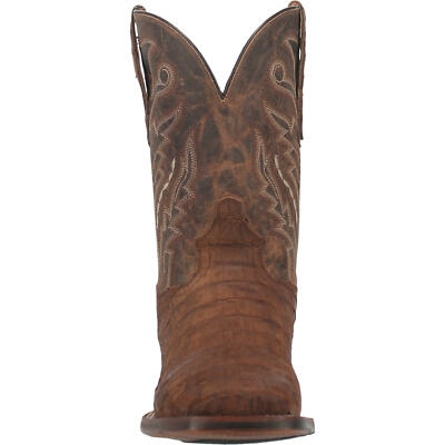 Pre-owned Dan Post Men's Mickey Caiman Boot Dp4896 In Brown