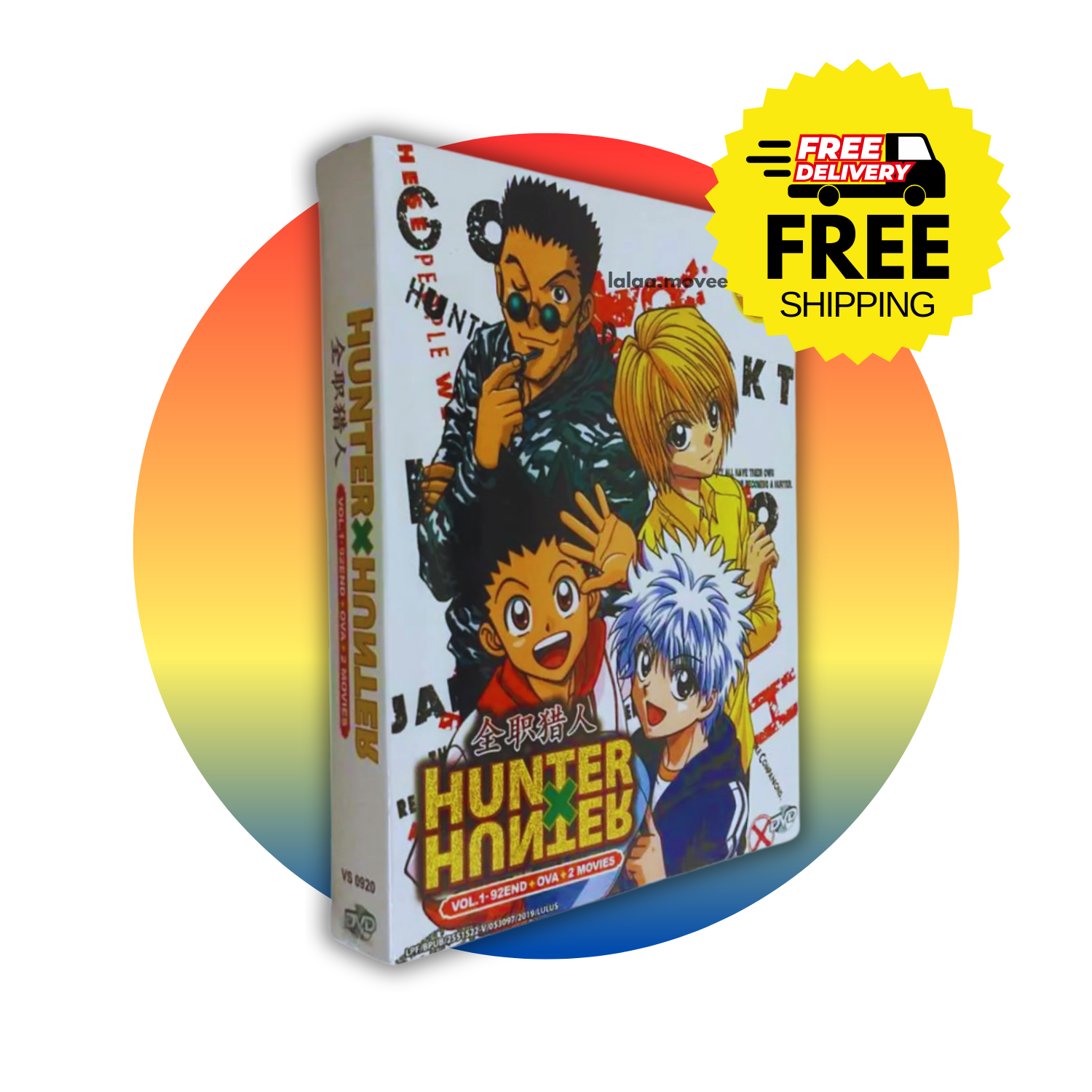 Hunter x Hunter 1999 Complete 92 Episodes + OVA & 2 Movies