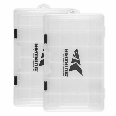 Inc/'s 136 pieces TBVP2 South Bend Plano 2 Tray Tackle Box Kit