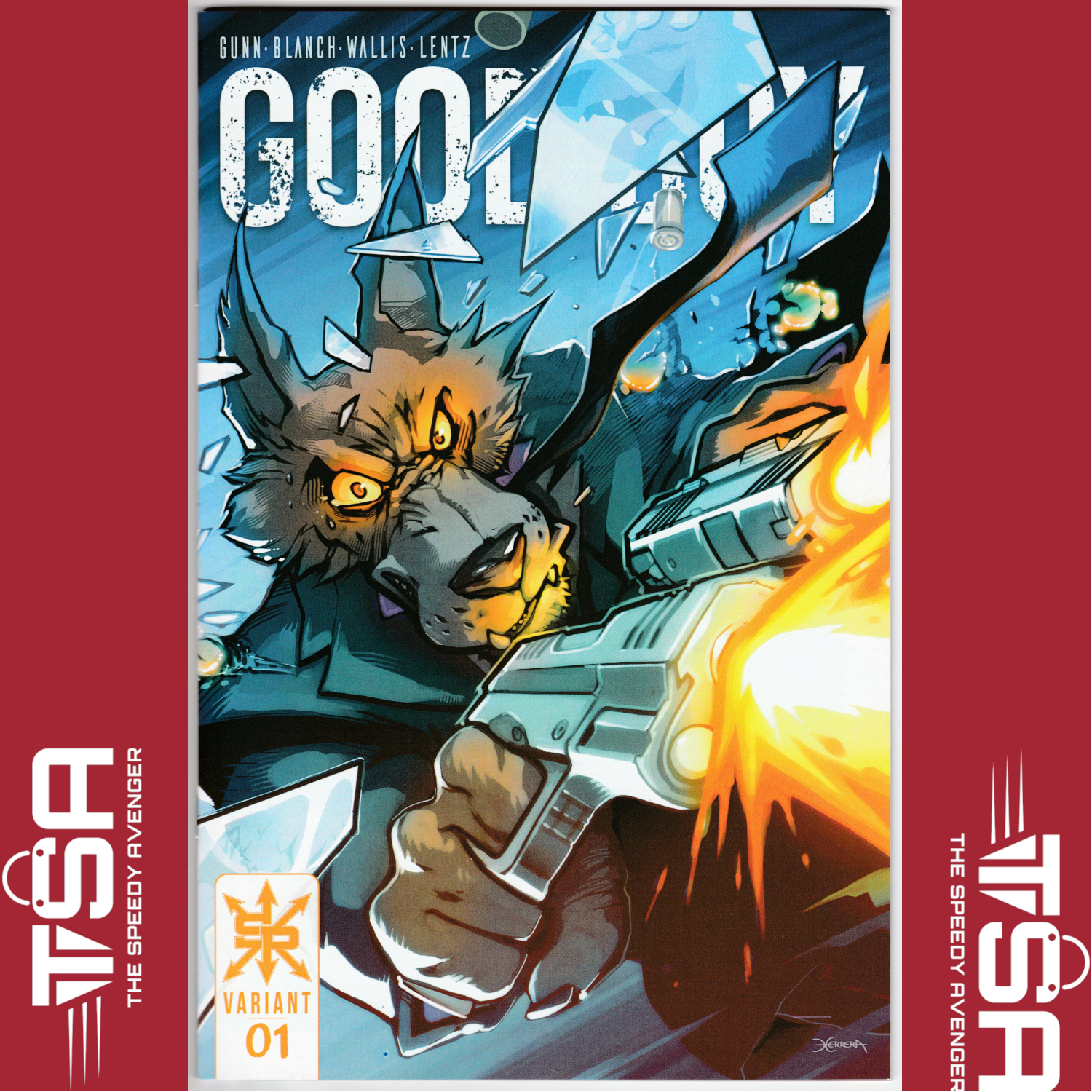 GOOD BOY #1 Mauricio Herrera TFAW Exclusive Variant Limited 300 Garrett Gunn