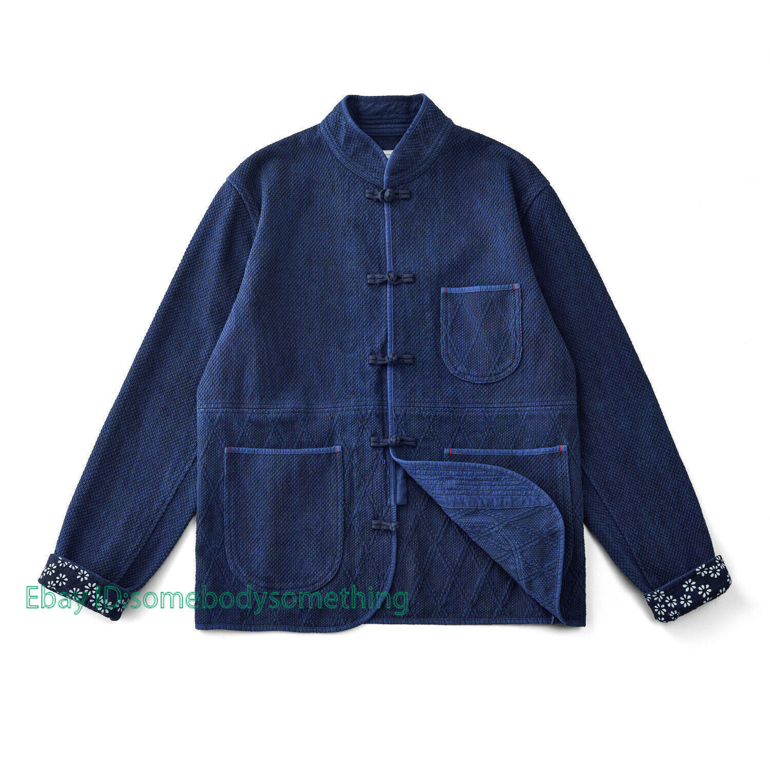 KAKOI Uneven Dyeing CHINA JACKET XL 完売品 Graphpaper（グラフペーパー） / Garment Dyed Typewriter