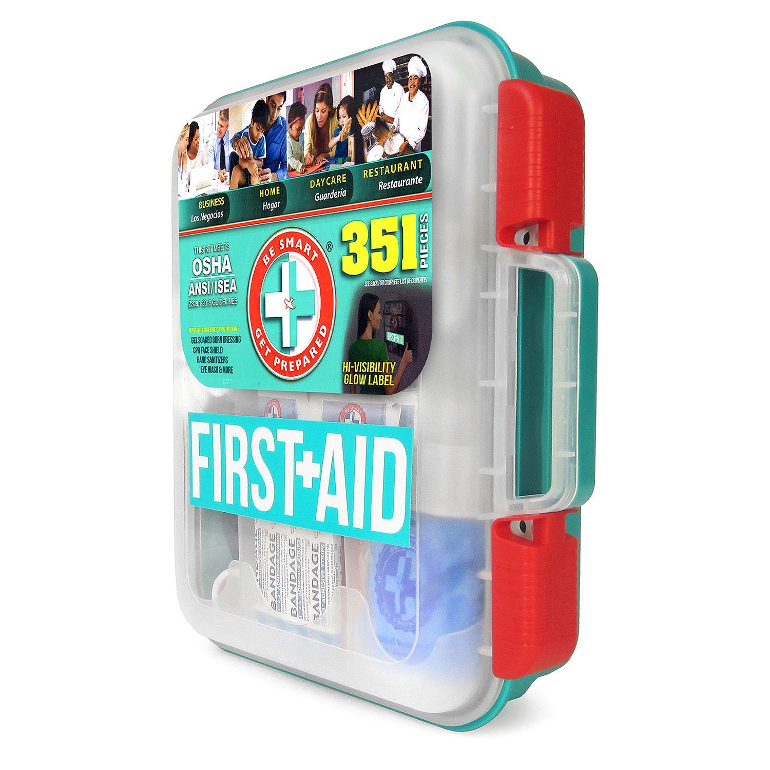 NEW 351 pc Emergency First Aid Kit Workplace OSHA ANSI | eBay