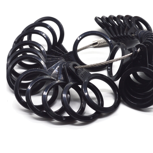 PJewelry Tools Kit Jewelers Rubber Hammer Mandrel Plastic Sizer For Making Rings