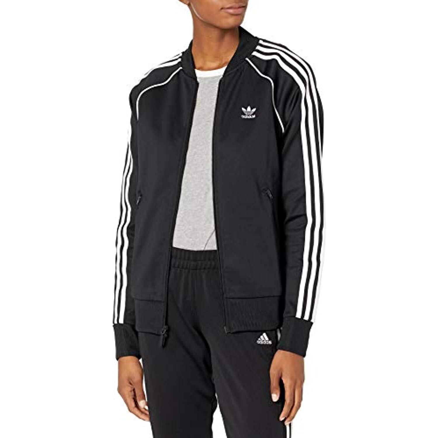 Superstar Track Primeblue Jacket GD2374 Black Large