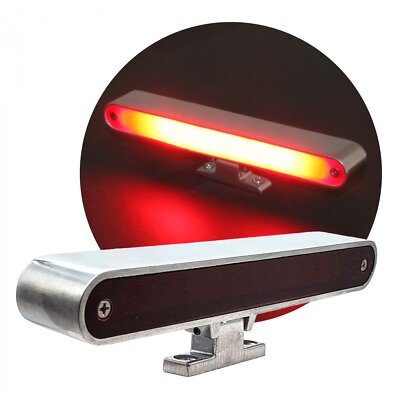 Universal Billet LED 3rd Brake Light & Turn Signal Tail Hot Rod Street Truck v8