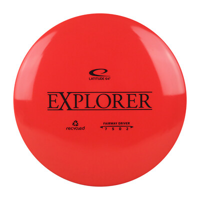 Latitude 64 Disc Golf Fairway Driver Recycled Explorer 7/5/0/2 - Choose Exact