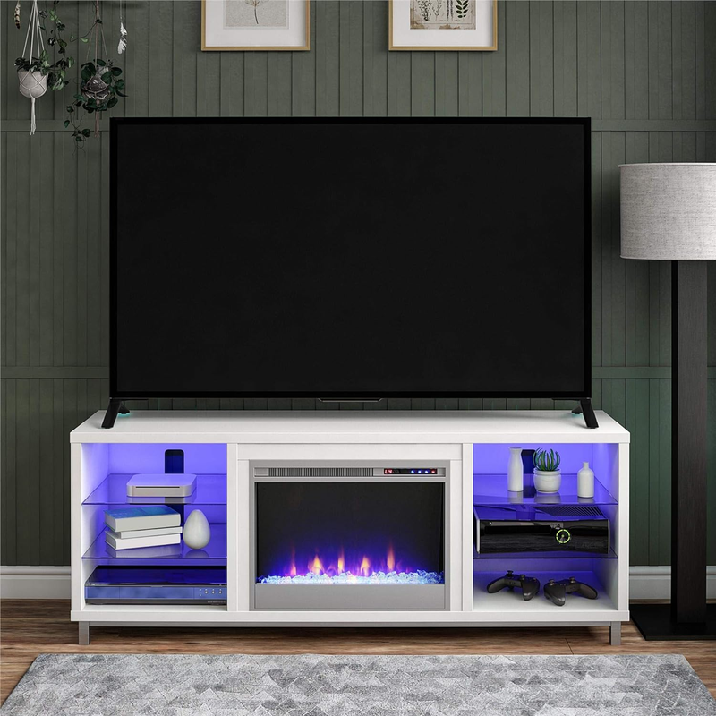 For Tvs Up To 70", White