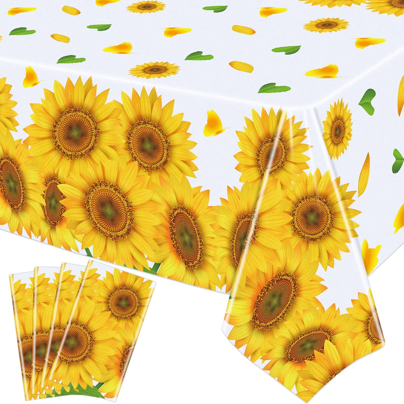 Sunflower Party Tablecloth