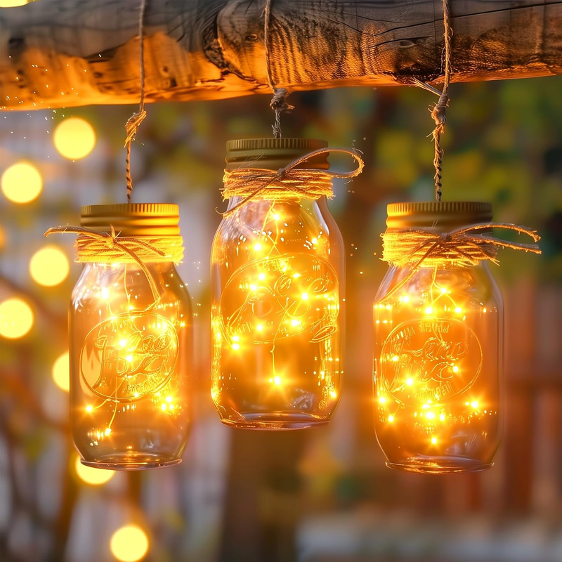 Fairy Lights Plug in, 33Ft 100 Led Waterproof Firefly Lights, UL Adaptor Include