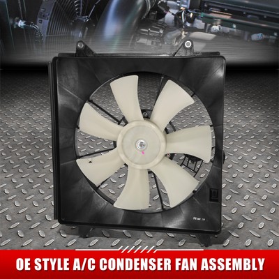 ДЛЯ 08-15 ACURA TSX ACCORD CROSSTOUR OE STYLE ВЕНТИЛЯТОР ОХЛАЖДЕНИЯ КОНДЕНСАТОРА КОНДИЦИОНЕРА В СБОРЕ