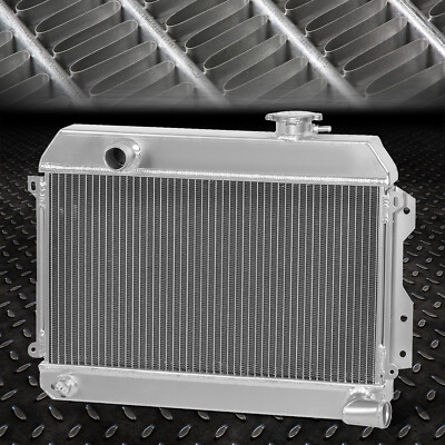 ДЛЯ 68-73 DATSUN 510 SRL311/SR/521 ПИКАП L4 3-РЯДНЫЙ ПОЛНОСТЬЮ АЛЮМИНИЕВЫЙ ГОНОЧНЫЙ РАДИАТОР