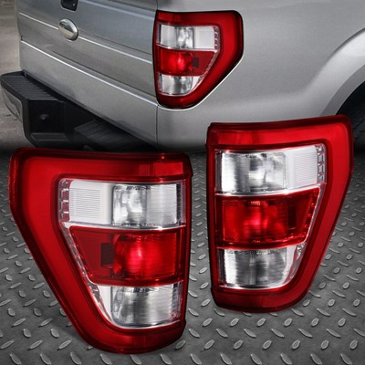 Для 21-24 Ford F150 XL OE Style Красный объектив заднего фонаря Стоп-сигнала без BSD