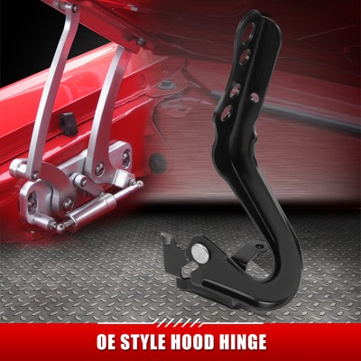 [1 шт.] Для 12-14 Toyota Yaris Хэтчбек Стальная петля капота с левой стороны водителя в стиле OE