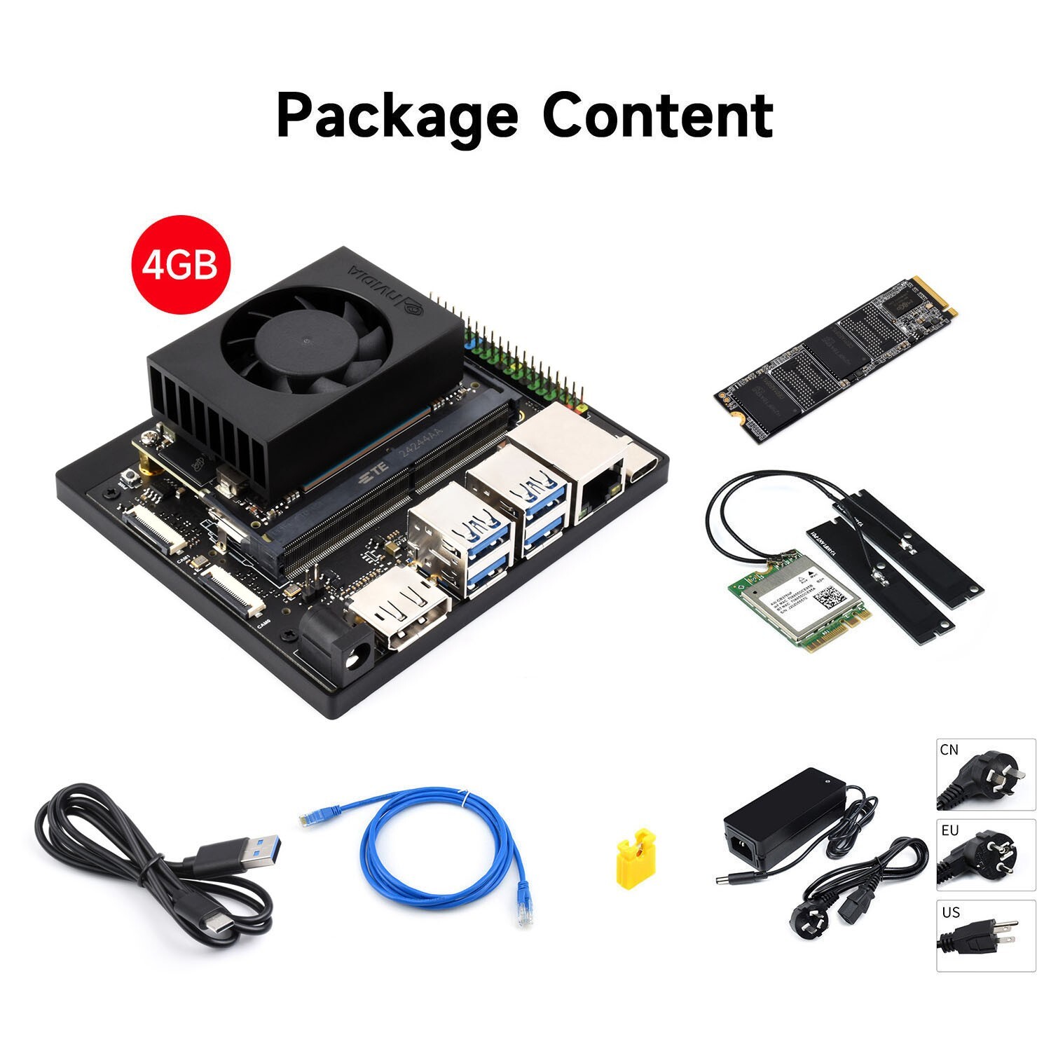 Jetson Orin Nano AI Development Kit Options for 4GB/8GB Jetson Orin Nano AI Development Kit Options for 4GB/8GB