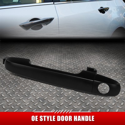 Для 06-08 Sonata Черная загрунтованная ручка передней левой двери водителя с замочной скважиной