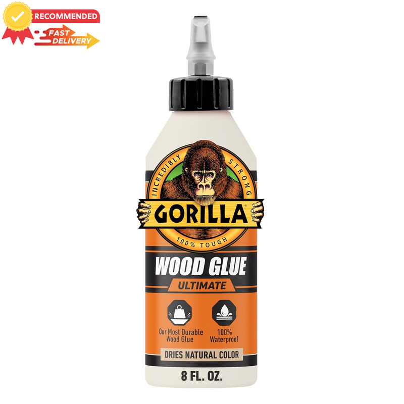 Ultimate Waterproof Wood Glue 236ml - Extra Strength for Indoor/Outdoor Repairs