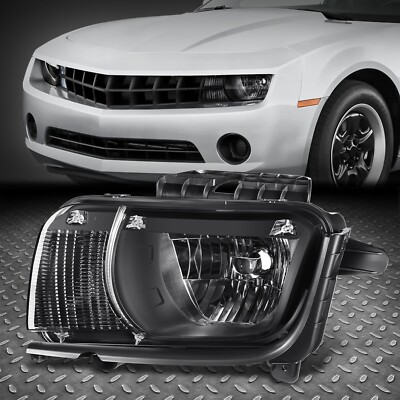 Для 10-13 Chevy Camaro OE Style Левая боковая фара водителя в стиле OE Черный