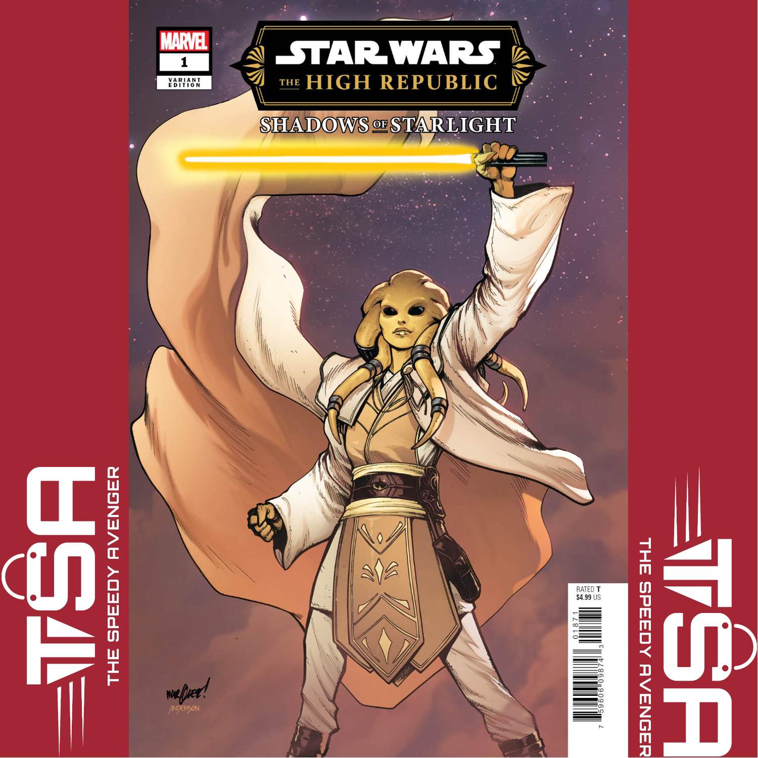 STAR WARS THE HIGH REPUBLIC SHADOWS OF STARLIGHT #1 David Marquez 1:25 Incentive