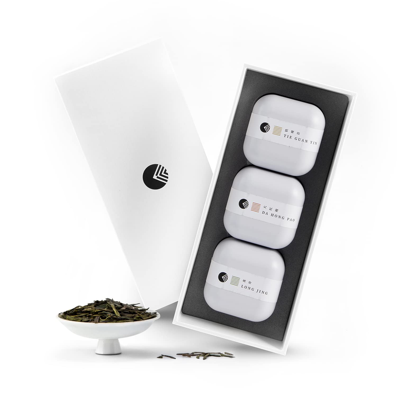 - Green Tea - Chinese Tea Set - Long Jing Tea/da Hong Pa