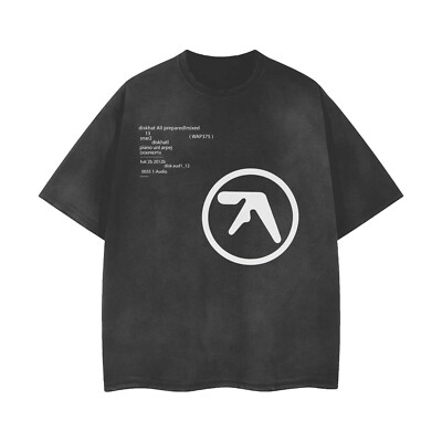 aphex twin 2010sブートレッグT Modern Aphex Twin Bootleg T-Shirt Boxy XXL – Little Chum Vintage