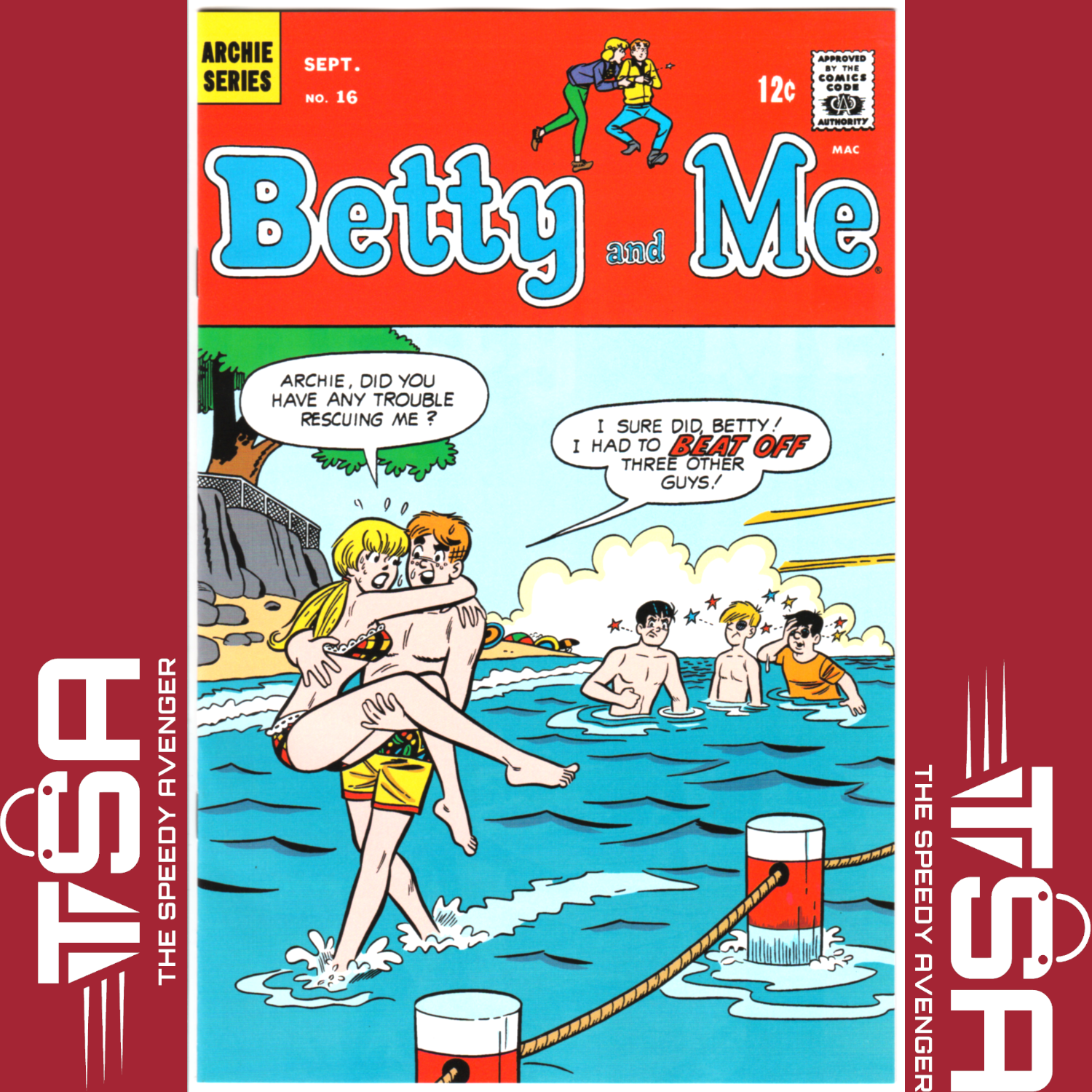 BETTY AND ME #16 2024 Facsimile Variant Edition Controversial 'Beat Off' Comic