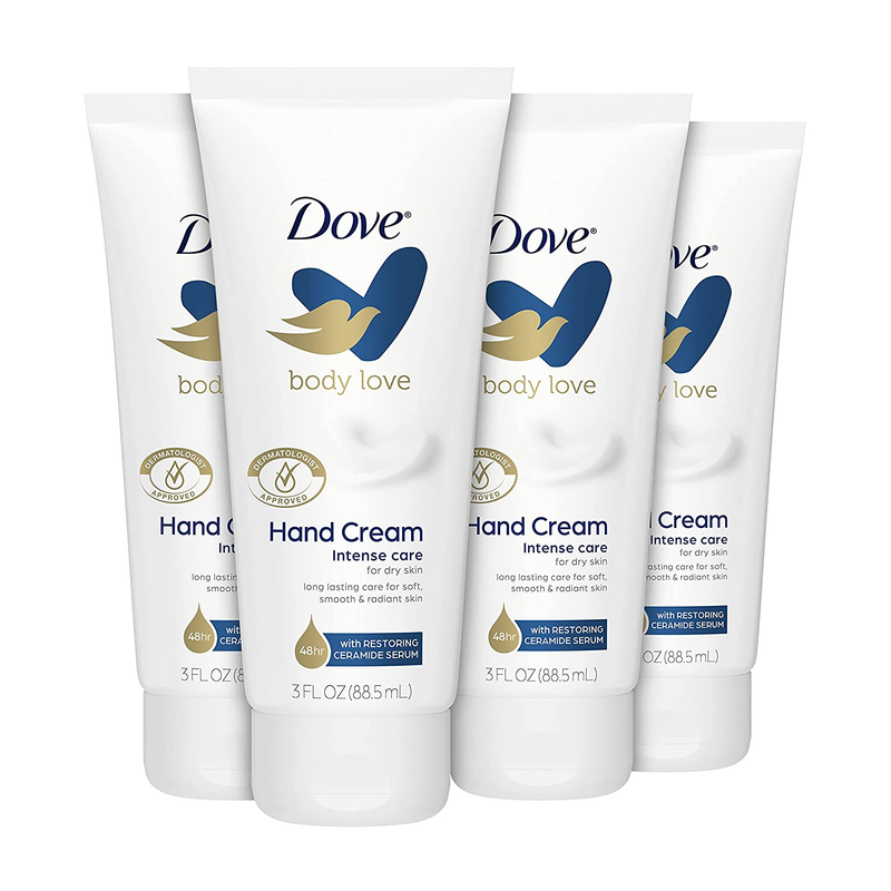 Dove Body Love Moisturizing Hand Cream, Intense Care Softens