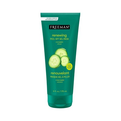 Freeman Renewing Cucumber Peel-Off Gel Facial Mask 6 fl. oz./175 mL Tube, 1 Ct