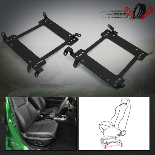 Для 1993-2007 Subaru Impreza WRX STI гоночные сиденья базовый кронштейн пара рельсовых гусениц