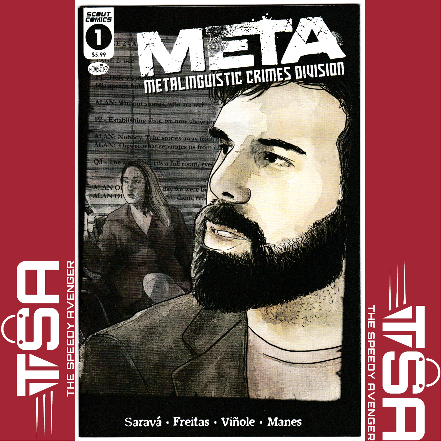 META METALINGUISTIC CRIMES DIVISION #1 Andre Freitas 1:10 Incentive Ratio Cover