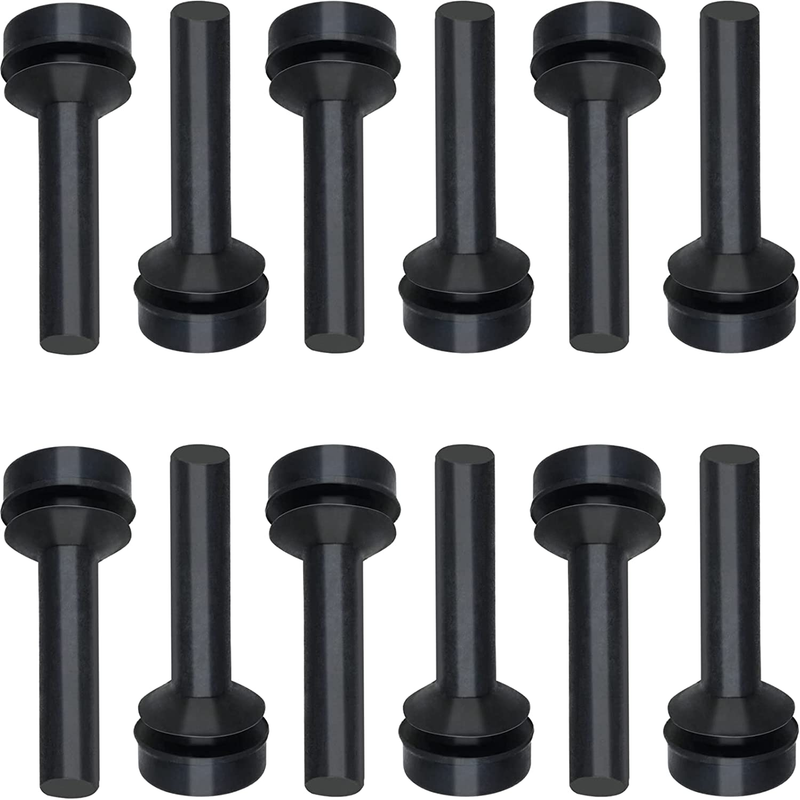 12 Pack WB02X24790 Grate Rubber Feet Compatible with GE Gas St...
