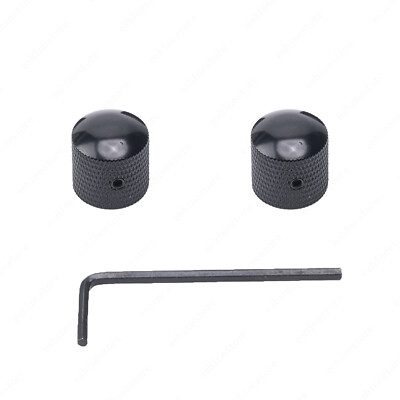 1-4 Pcs Guitar Volume Tone Control Knobs Metal For Strat LP SG Chrome Black Gold