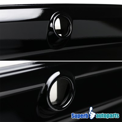 Fits 2015-2022 Mustang Glossy Black ABS Plastic Rear Trunk Decklid Panel Trim