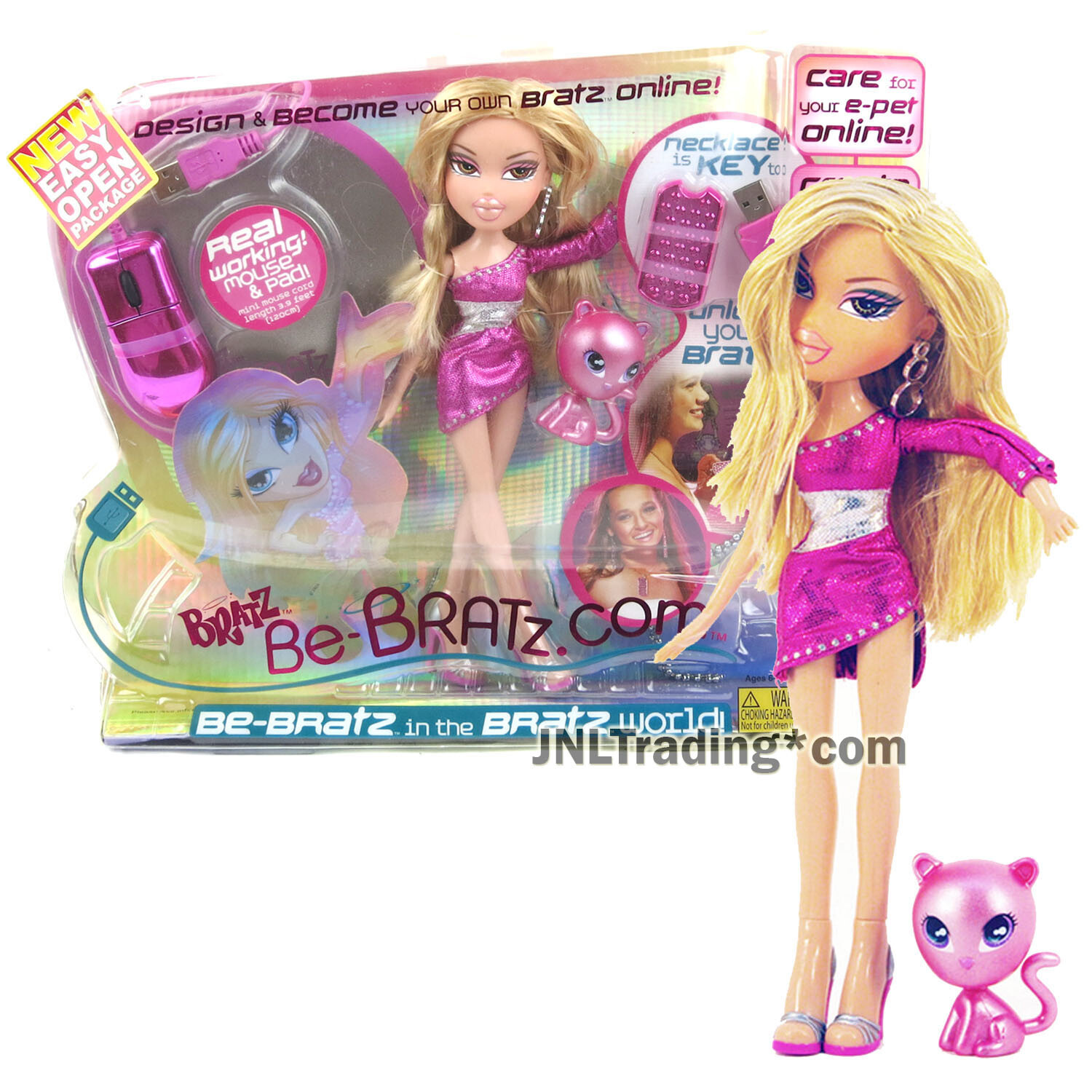 Bratz 9体(セット売りのみ可) Bratz Be-Bratz Series 10 Inch Doll CLOE with Mouse and Pad