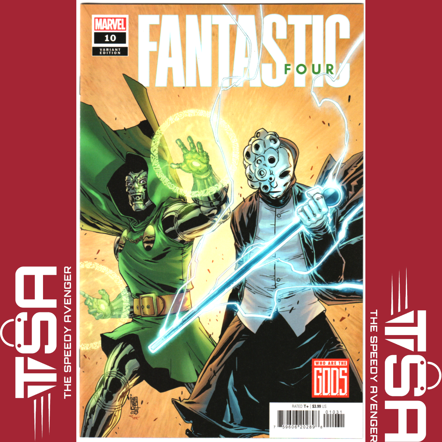 FANTASTIC FOUR #10 (Vol 7) Giuseppe Camuncoli G.O.D.S. Variant 2023 Marvel