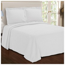 Superior Paisley Jacquard Matelassé 100% Premium Cotton Bedspread With Matching  eBay