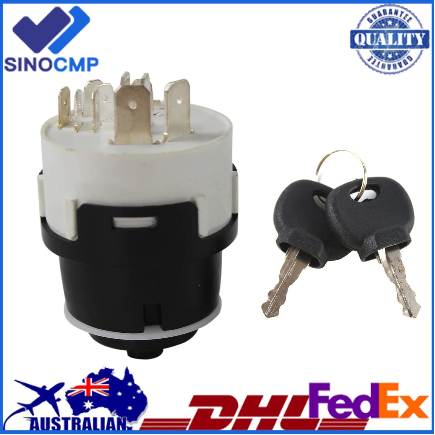 701-80184 Ignition Switch 701-45500 for JCB200 JCB220 10 Terminal