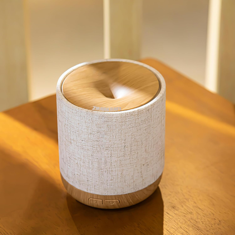 Essential Oil Diffuser 200ml with Fabric Cover and Night Lamp | Ultrasonic Aroma