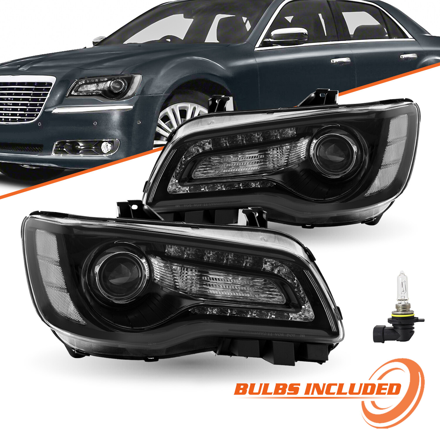 Headlamp and Fog Lamp Kit | CHRYSLER 300 2023 Headlamp and Fog Lamp Kit | CHRYSLER 300 2023
